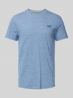 Koszulki męskie - T-shirt z wyhaftowanym logo - miniaturka - grafika 1