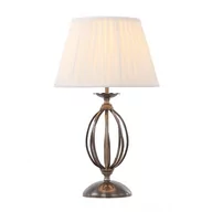 Lampy stojące - Elstead Lighting Artisan 1Lt Table Lamp Aged Brass ART/TL AGD BRASS Elstead lampa stołowa abażurowa ART/TL AGD BRASS) - miniaturka - grafika 1