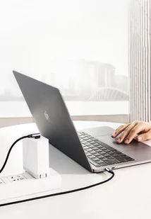 Kabel USB-C do USB-C, kątowy UGREEN US255,3A, 60W, 2m (czarny) - Kable - miniaturka - grafika 3