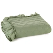 Narzuty - Narzuta EUROFIRANY Vanesa 170 x 210 cm Jasnozielony - miniaturka - grafika 1