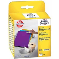 Etykiety do drukarek - Avery Zweckform Etykiety do drukarek etykiet Zweckform AS0722550 19 x 51 mm Etykieta uniwersalna biały - miniaturka - grafika 1