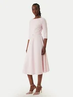 Sukienki - Rinascimento Sukienka koktajlowa CFC0127892003 Różowy Regular Fit - miniaturka - grafika 1