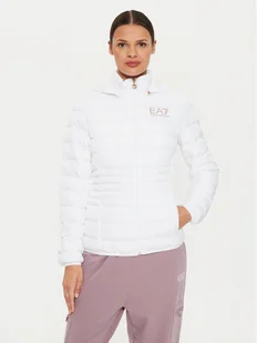EA7 Emporio Armani Kurtka przejściowa 8NTB23 TNF8Z 0104 Biały Regular Fit - Kurtki damskie - miniaturka - grafika 1