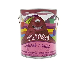Ultra Piasek 900g różowy + 4 foremki Muffinki - EPEE - Zabawki kreatywne - miniaturka - grafika 1