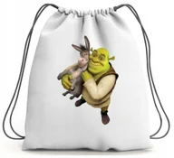 Torby szkolne - PLECAK WOREK SHREK SZKOLNY NA BUTY WF - miniaturka - grafika 1