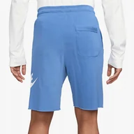 Spodenki męskie - Spodenki Męskie Nike M Nk Club Alumni Hbr Ft Short Dx0502 450 R-L - miniaturka - grafika 1