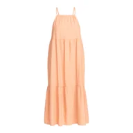 Sukienki - Damska Sukienka ROXY WAVY DAYS ERJWD03772-TJB0 – Pomarańczowy - miniaturka - grafika 1