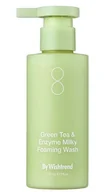 Pianki do mycia twarzy - By Wishtrend Green Tea & Enzyme Milky Foaming Wash - miniaturka - grafika 1