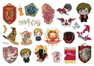 Zabawki kreatywne - Tatuaże dla Dzieci HARRY POTTER (1 szt) CG463 - miniaturka - grafika 1
