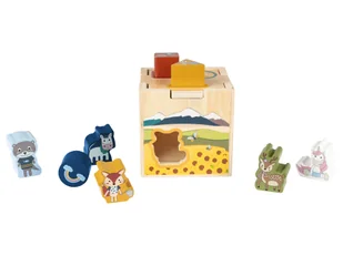 Lupilu Zabawki motoryczne drewniane (Sorter) - Zabawki interaktywne dla dzieci - miniaturka - grafika 1