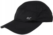 Czapki i chusty sportowe męskie - Sportowa czapka z daszkiem Regatta RUC099 800 czarny L/XL - miniaturka - grafika 1