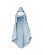 Okrycia kąpielowe dla dzieci - Effiki Ręcznik Z Kapturkiem Królik okrycie błękitny - miniaturka - grafika 1