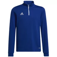 Bluzy sportowe męskie - Adidas, Bluza ENTRADA 22 Training Top Y HG6290, 116 cm, niebieski - miniaturka - grafika 1