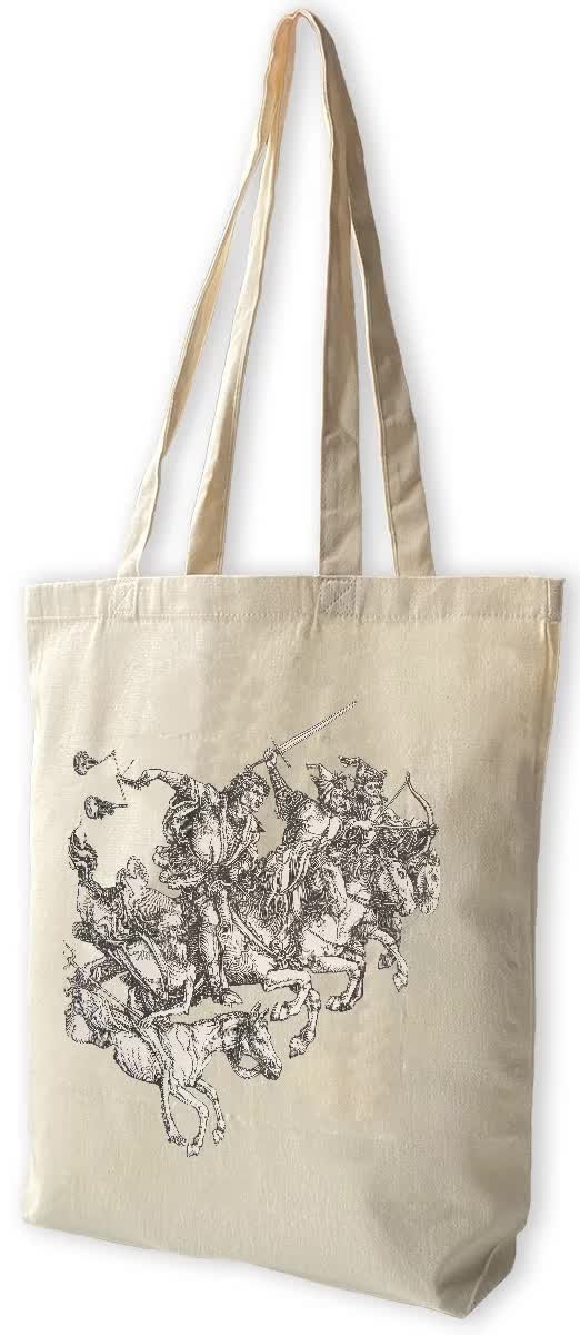 Torba bawełniana Czterej Jeźdźcy Apokalipsy Albrecht Dürer
