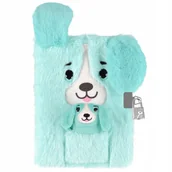 Szkolne artykuły papiernicze - PAMIETNIK PLUSZ ZAM A5/80K DOG STK PBH12/48 - miniaturka - grafika 1