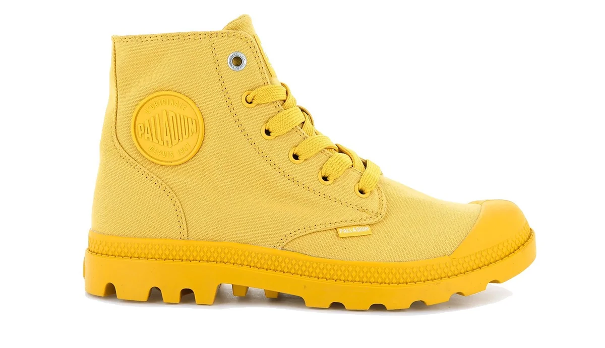 Buty Trapery Palladium Chrome 73089-730 Żółty 43