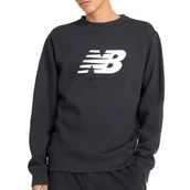 Bluzy męskie - Bluza męska New Balance MT43905BK - czarna - miniaturka - grafika 1