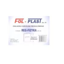Fol-Plast okładki Okładka szkolna Fizyka regulowana nr.36 235x325mm OK40FP - Dyplomy i okładki - miniaturka - grafika 3