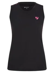 Ziener NARZISSA damska koszulka funkcyjna - rower outdoor|fitness sport - oddychająca, szybkoschnąca, bez rękawów, czarna, rozmiar 44 - Koszulki i topy damskie - miniaturka - grafika 1