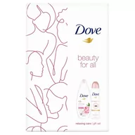 Zestawy kosmetyków damskich - Dove UNILEVER Zestaw Relaxing Care Deo Spray Floral Touch + Żel pod prysznic Reneving - miniaturka - grafika 1