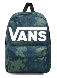 Plecak szkolny VANS Old Skool Drop V - dress blue - Plecaki szkolne i tornistry - miniaturka - grafika 1