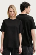 Koszulki i topy damskie - Diesel t-shirt bawełniany T-ADJUST-MICRODIV T-SHIRT kolor czarny z aplikacją A14931.0NIAX - miniaturka - grafika 1