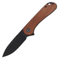 Noże - Nóż składany CIVIVI Elementum Flipper Cuibourtia Wood, Black Stonewashed (C907U) - miniaturka - grafika 1