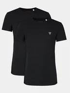Koszulki męskie - Guess Komplet 2 t-shirtów U97G02 KCD31 Czarny Regular Fit - miniaturka - grafika 1