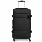 Walizki - Eastpak Transit'R 4 kółka Walizka M 70 cm black - miniaturka - grafika 1