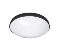 Lampy sufitowe - LED Plafon łazienkowy CIRCLE LED/12W/230V 4000K śr. 25 cm IP44 czarny - miniaturka - grafika 1