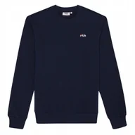 Bluzy męskie - Fila bluza Leverano Regular Crew Sweat FAM0876.50004 L - miniaturka - grafika 1