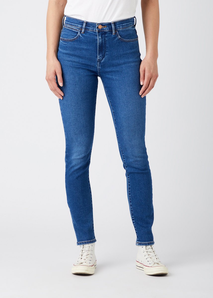 Jeansy Wrangler High Rise Skinny Camellia W27H4734R 27 32