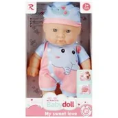 Lalki dla dziewczynek - Lalka Bobas 20cm MEGA CREATIVE 531474 - miniaturka - grafika 1