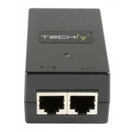 Powerline communications - Techly I-SWHUB-1500STY adapter PoE Fast Ethernet 48 V I-SWHUB-1500STY - miniaturka - grafika 1