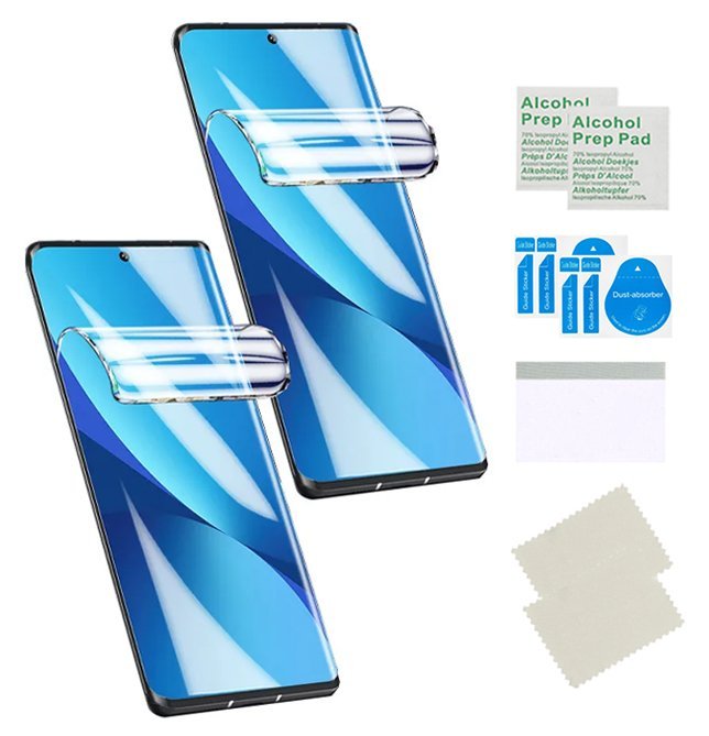 Folia ochronna do HUAWEI MATE 20 LITE hydrożelowa na ekran trwała szkło 2X