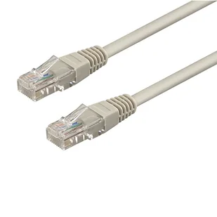 WP WPC-PAT-5U030 Kabel sieciowy szary 3 m Cat5e U/UTP (UTP) - Kable miedziane - miniaturka - grafika 1