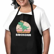 Fartuchy i rękawice kuchenne - Babciozaur - fartuch na prezent dla babci - miniaturka - grafika 1