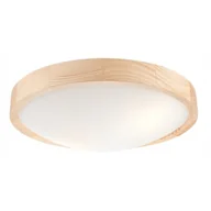 Oprawy, klosze i abażury - LAMKUR Plafon Anello sosna 37 cm E27 Lamkur - miniaturka - grafika 1