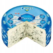 Szybkie dania obiadowe - Ser pleśniowy Lazur Błękitny ćwiartka około 300g - miniaturka - grafika 1