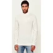 Swetry męskie - Karl Lagerfeld Wełniany półgolf | Regular Fit - miniaturka - grafika 1