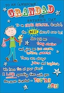 Kartki okolicznościowe i zaproszenia - Piccadilly Greetings Pierwsza kartka na Dzień Ojca dziadek - 23 x 15 cm - pozdrowienia Piccadilly 5053349532584 - miniaturka - grafika 1