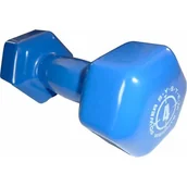 Kettlebell - Hantle na jedno ramię Power System  Jednoručka Vinyl Dumbell 4 Kg Modrá - miniaturka - grafika 1