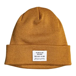 Męska Czapka DC WORKMAN BEANIE HDWR ADYHA03979-NNW0 – Brązowy - Czapki męskie - miniaturka - grafika 1