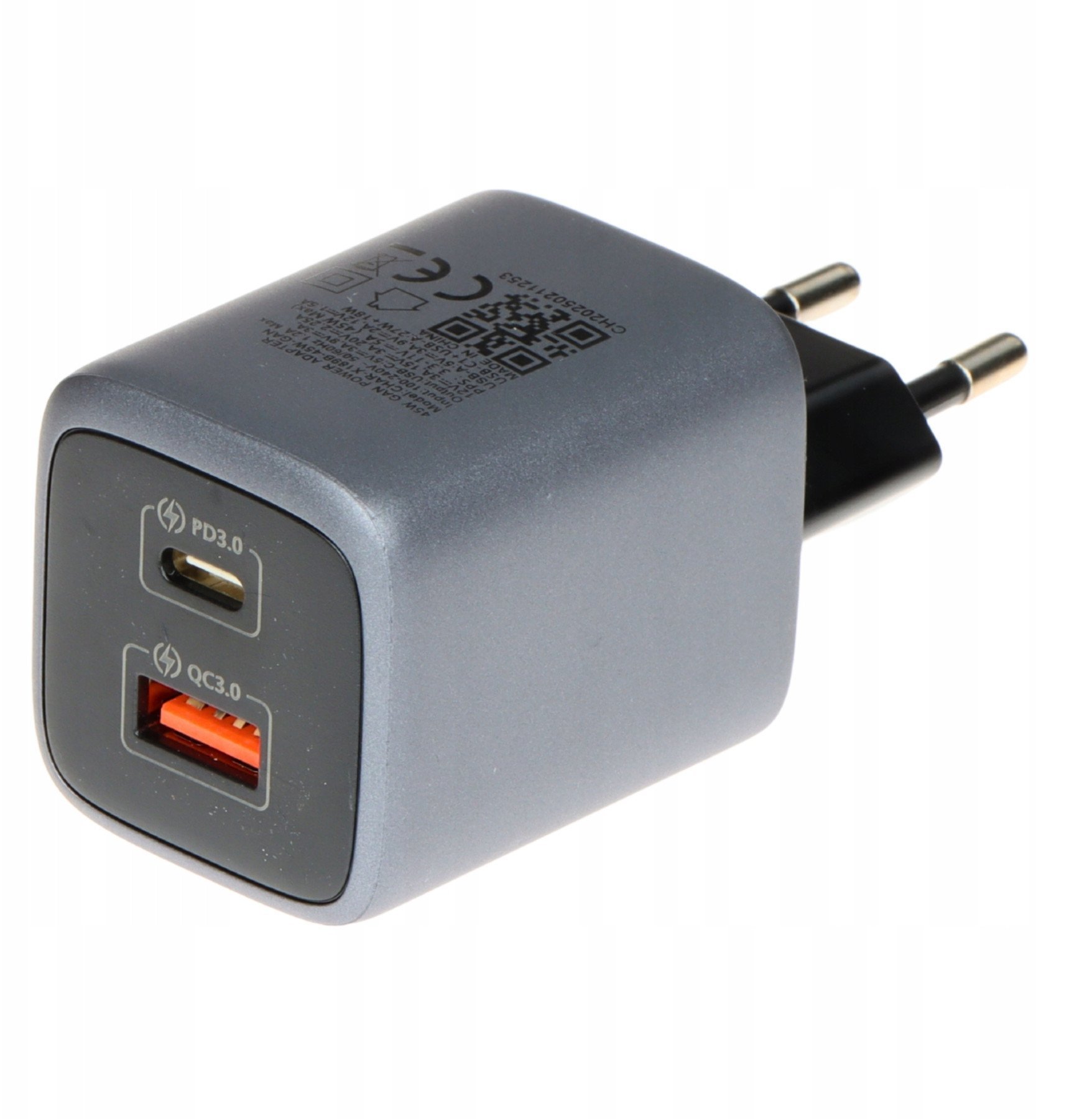 ŁADOWARKA SIECIOWA USB CHAR-X189B-45W-GAN Delta Power