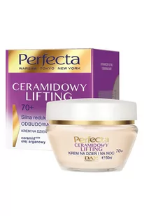 Perfecta Ceramidowy Lifting krem na dzień i na noc 70+ 50ml - Kremy do twarzy - miniaturka - grafika 1