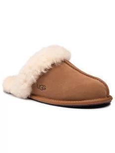 UGG Kapcie W Scuffette II 1106872 Brązowy - Klapki i japonki damskie - miniaturka - grafika 1