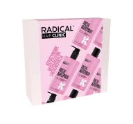 Zestawy kosmetyków damskich - Farmona Radical Hair Clinic zestaw do włosów szampon regenerujący 300 ml + odżywka regenerująca 260 ml - miniaturka - grafika 1