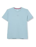 Koszulki męskie - ALPHA INDUSTRIES Label T Koszulka męska, 134-greyblue, L - miniaturka - grafika 1