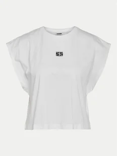 Noisy May T-Shirt Speedy 27033493 Biały Regular Fit - Koszulki i topy damskie - miniaturka - grafika 1