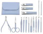 Zestawy do manicure i pedicure - Zestaw manicure, cążki, nożyczki, zestaw do manicure 42069-BLUE - miniaturka - grafika 1